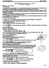 Đề cương ôn tập học kì II môn Vật lý Lớp 11 (Cơ bản) - Năm học 2019   Doãn Thị Ngân